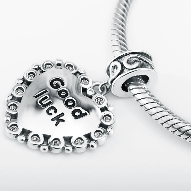 Женский браслет из серебра 925 пробы с фотобусинами | Украшения и аксессуары