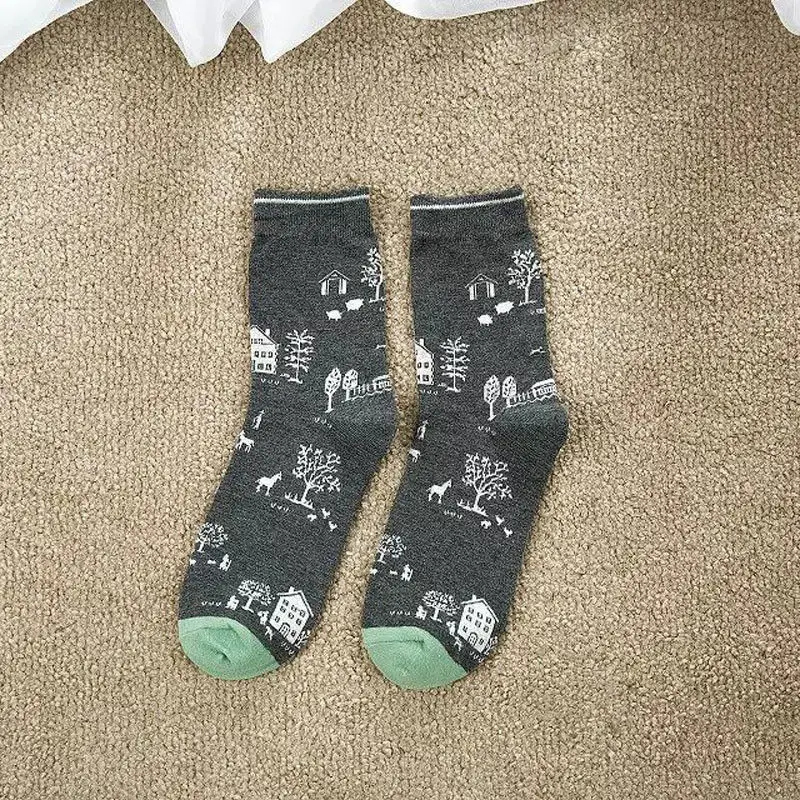 Модные детские повседневные рождественские мягкие милые хлопковые носки pudcoco в