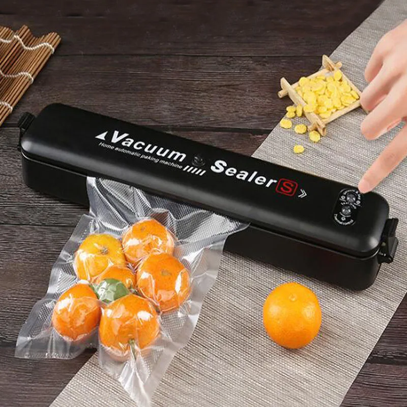 

Vacuum Food Sealer Upgraded Household Food Vacuum Sealer Professional Packaging Machine Food Storage Plastic Bag Sealer