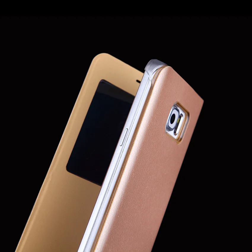 Чехол раскладушка кожаный чехол для телефона Samsung Galaxy Note 5 4 N920 Note4 Note5 Note3 N9000 тонкий