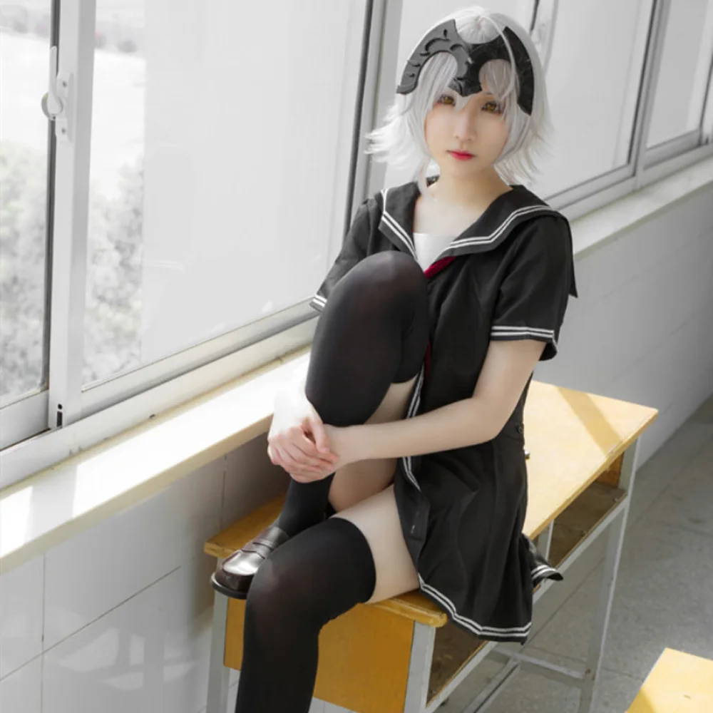 VEVEFHUANG Fate Grand Order Apocrypha Rider Astolfo Cosplay JK школьная форма Сейлор Костюм женский модный