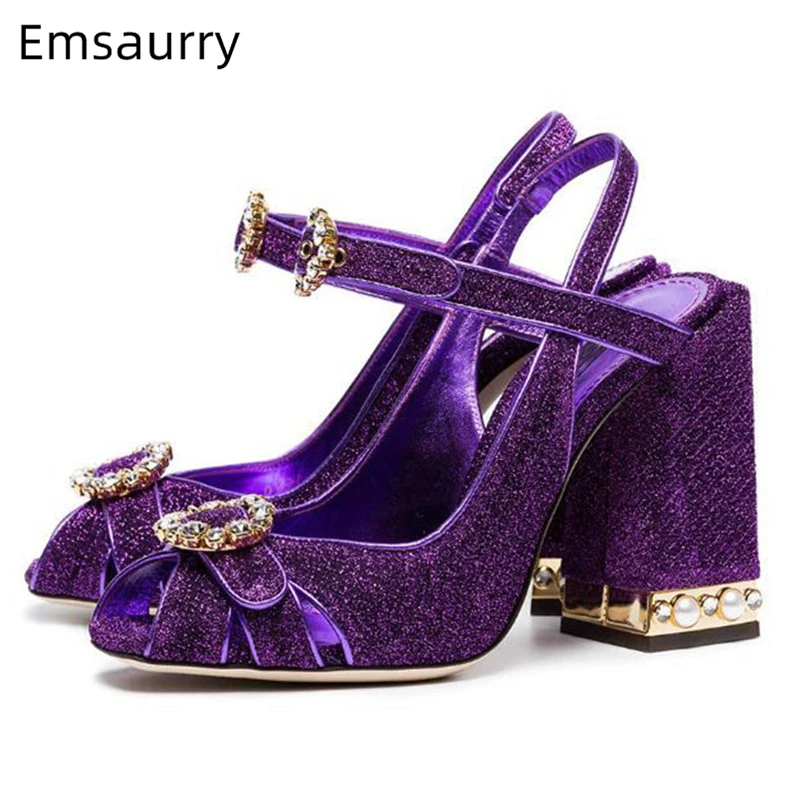 Женские сандалии-гладиаторы с круглым кристаллом и пряжкой пикантная женская