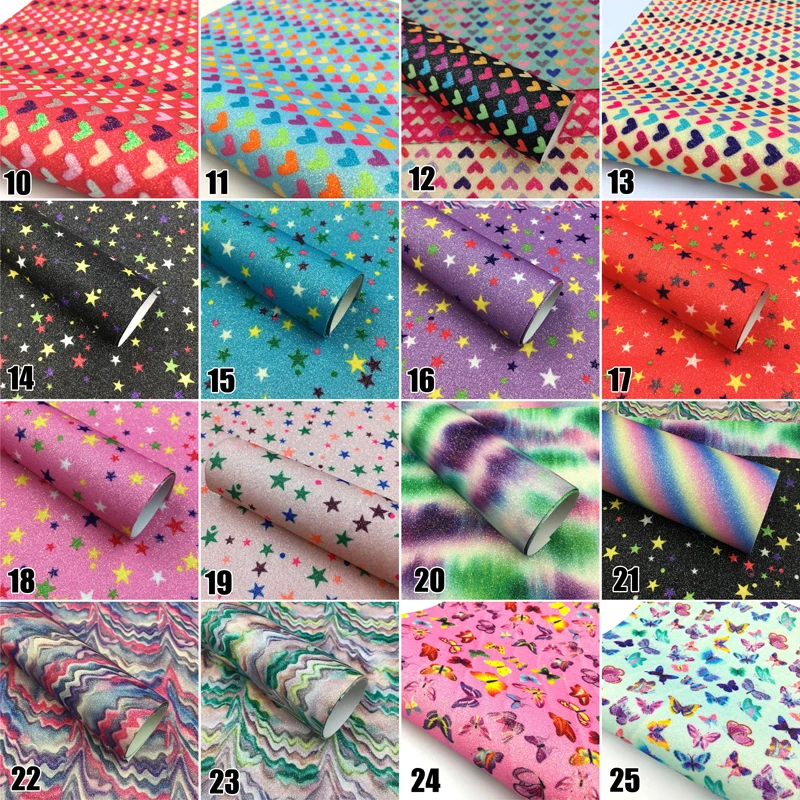 Разноцветная ткань из синтетической кожи блестящая искусственная сделай сам для