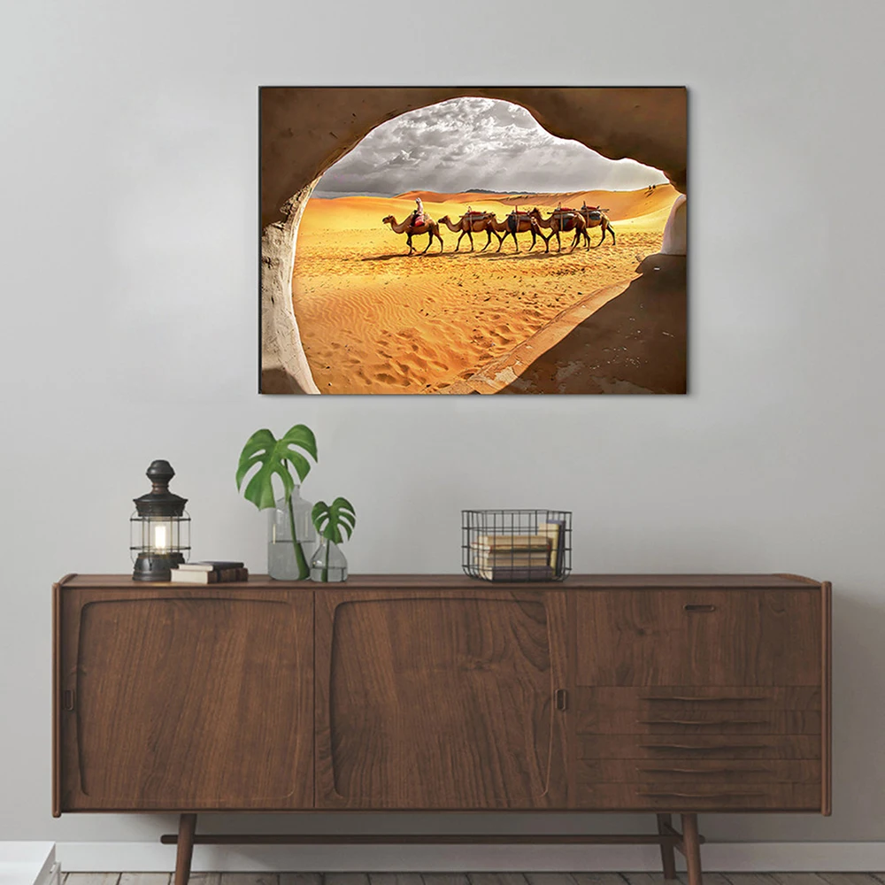 Набор для вышивки крестиком картина 5D сделай сам в виде верблюд пустыни животных