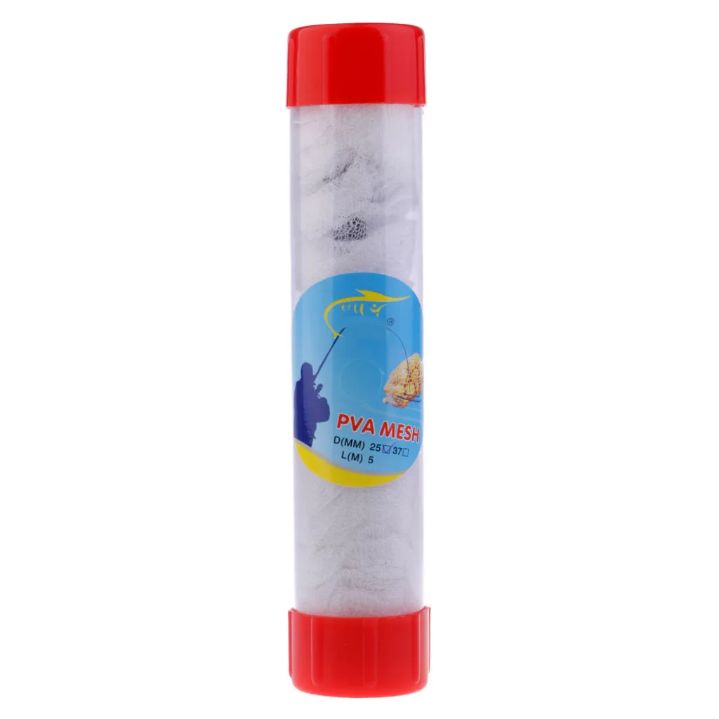

PVA Mesh Wide Tube & Refills Stocking Boilies Baits Bag Water Dissolve Bag
