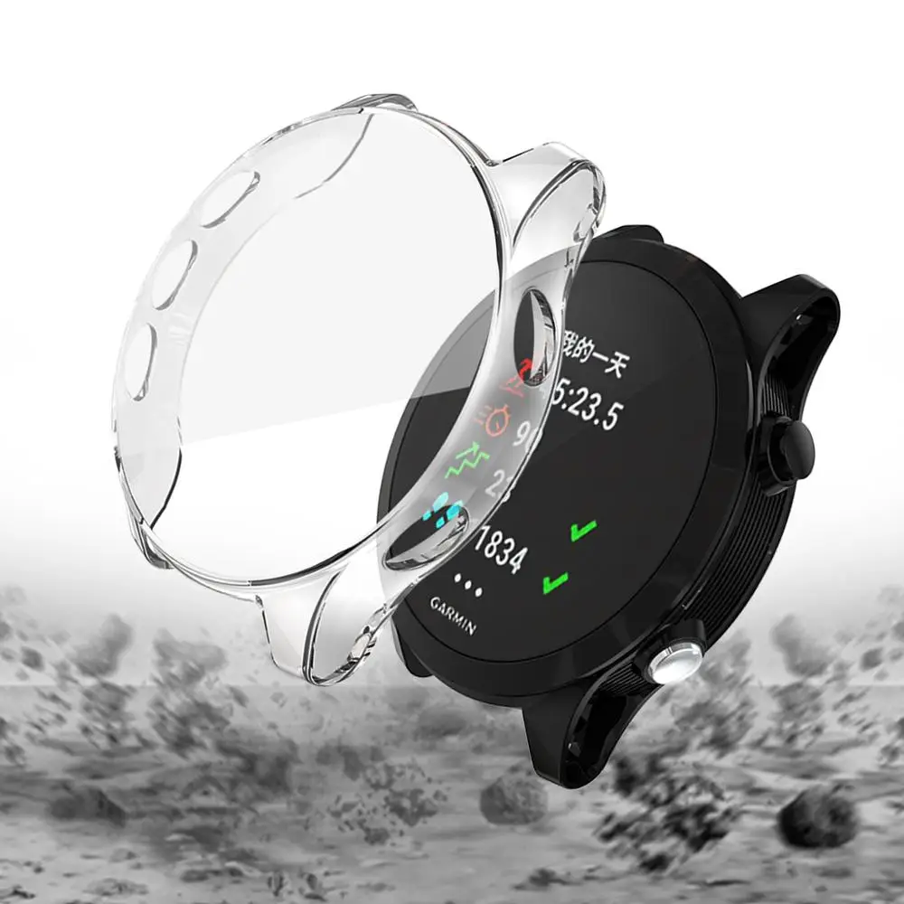 Ультратонкий защитный чехол из ТПУ с покрытием для Garmin Forerunner 935 Band силиконовый 945 |