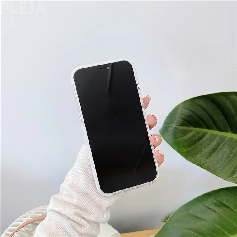 Симпатичный розовый персиковый чехол для телефона iPhone 12 mini 11 Pro Max SE 2020 X XR XS 7 8 plus