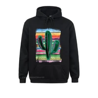 funny cactus serape cactus print turquoise mens hoodie clothing hiphop hoodies for men brand new funny print hoodie sweatshirt