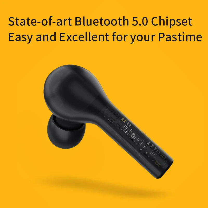 QCY T5 Bluetooth 5 0 беспроводные наушники спортивные для бега сенсорное управление и