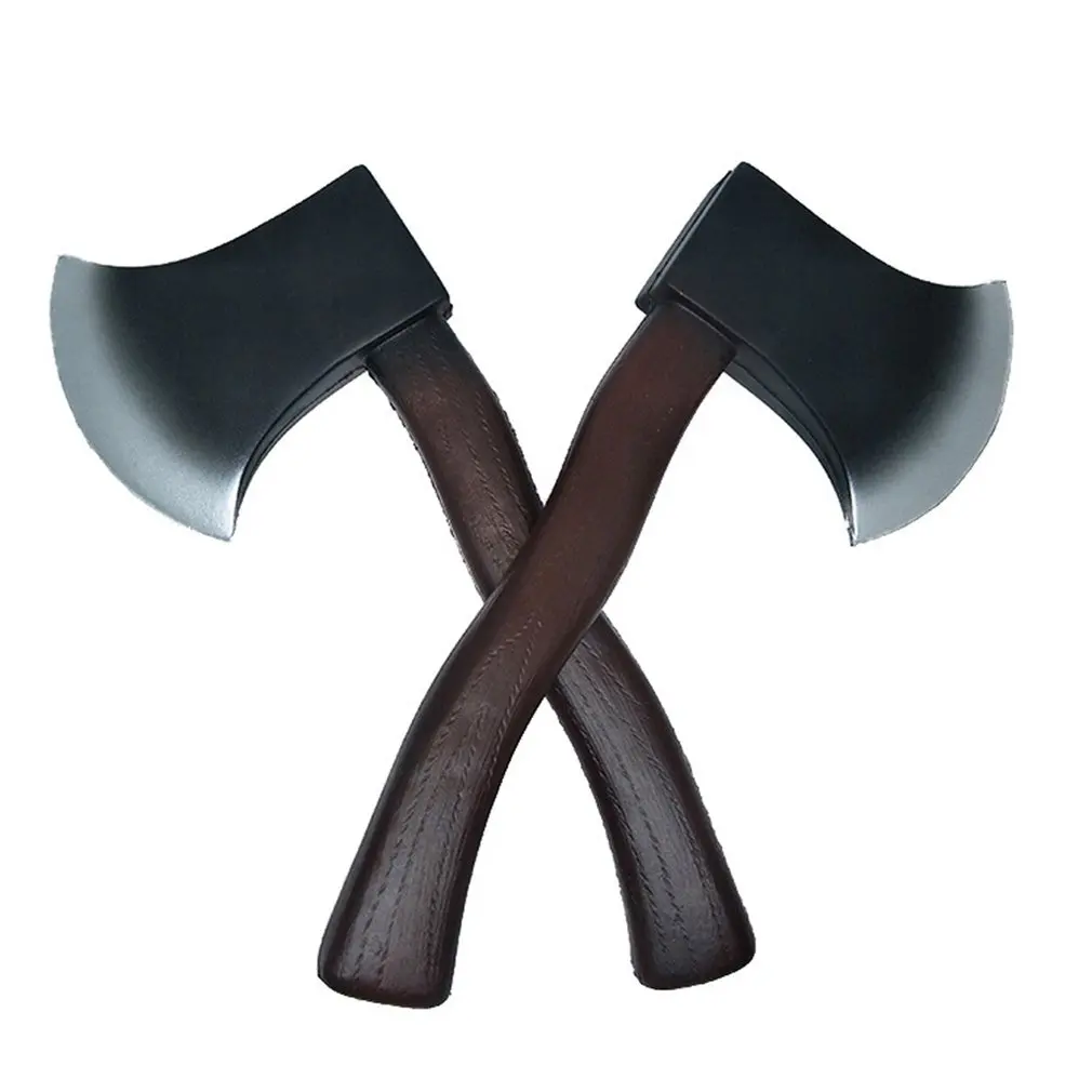 

Hot Exquisite Mini Ax Performance Props Axe Toy Axes Single Long Axes Fake An Axe Children Toy For Child Gift Kids