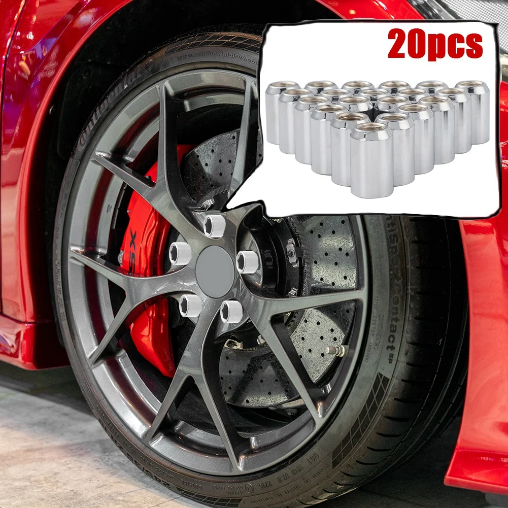 M12 x 1 25 гайки с открытым концом для колесных дисков из алюминиевого сплава 20 шт. |
