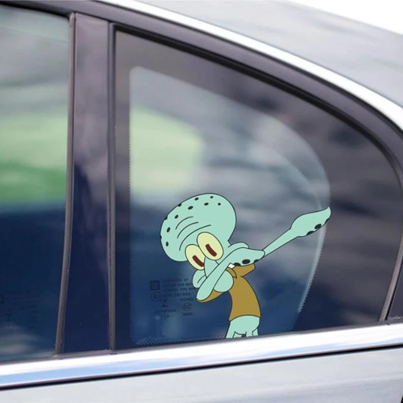 

Three Ratels FC124 3D Funny DAB Anime Peeking Motorcycle Car Bumper Window Decal Vinyl Graffiti Car Sticker