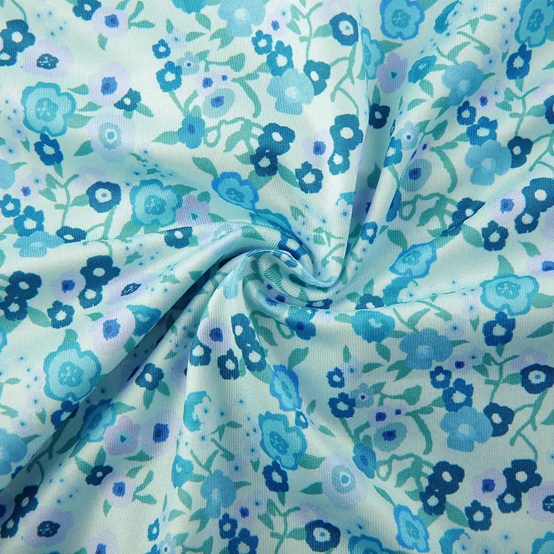 

Floral Print Women's Short Sleeve Cropped T-shirt 2021 Summer Turn-down Single Breasted Skinny Tops Ladies Sexy Fashion T-shirts