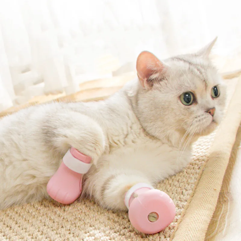 

Cat bathing supplies, cat foot cover, anti-cat paw gloves, hold cat and feed medicine, anti-scratch foot cover, comfortable