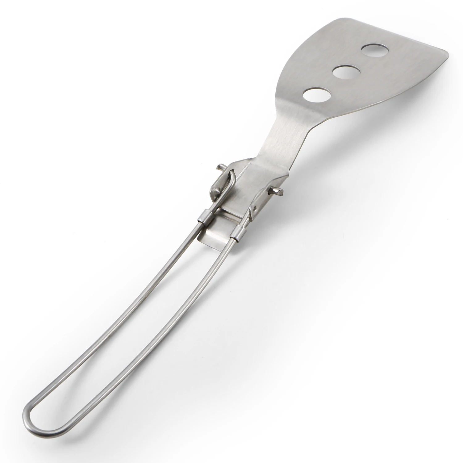 Складная лопатка Lixada из нержавеющей стали для еды уличная плита кемпинга