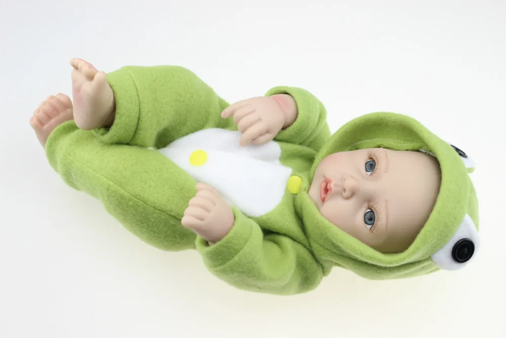 NPK 10 дюймов мини Детская кукла Мягкий силиконовый винил GentleTouch маленькое животное