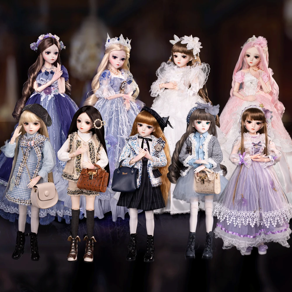UCanaan/1/3 BJD кукла 60 см мяч шарнирные SD куклы с Полный комплект одежды Туфли под