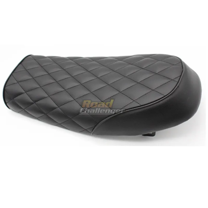 Универсальное плоское изготовленное на заказ винтажное седло для кафе-рейсеров