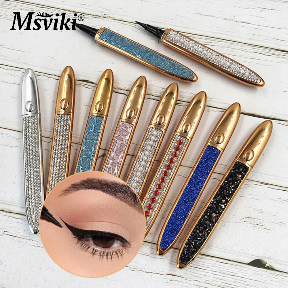 Волшебный подводка для глаз ручка ресниц Клей Водонепроницаемый магнит жидкие