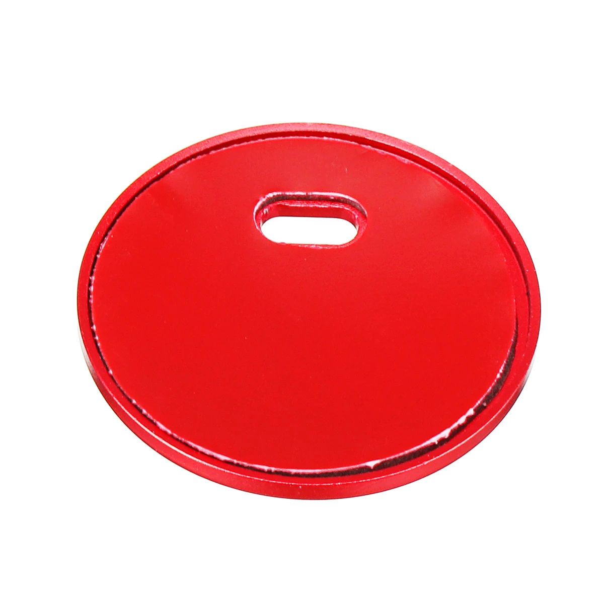 1 шт. Алюминий кнопка запуска двигателя крышка Кепки с отделкой сзади резинка для