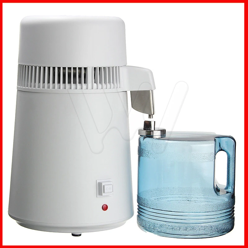 

Water Distiller Filter Pure Stainless Steel 4l Dental Purifier Carbon Activated