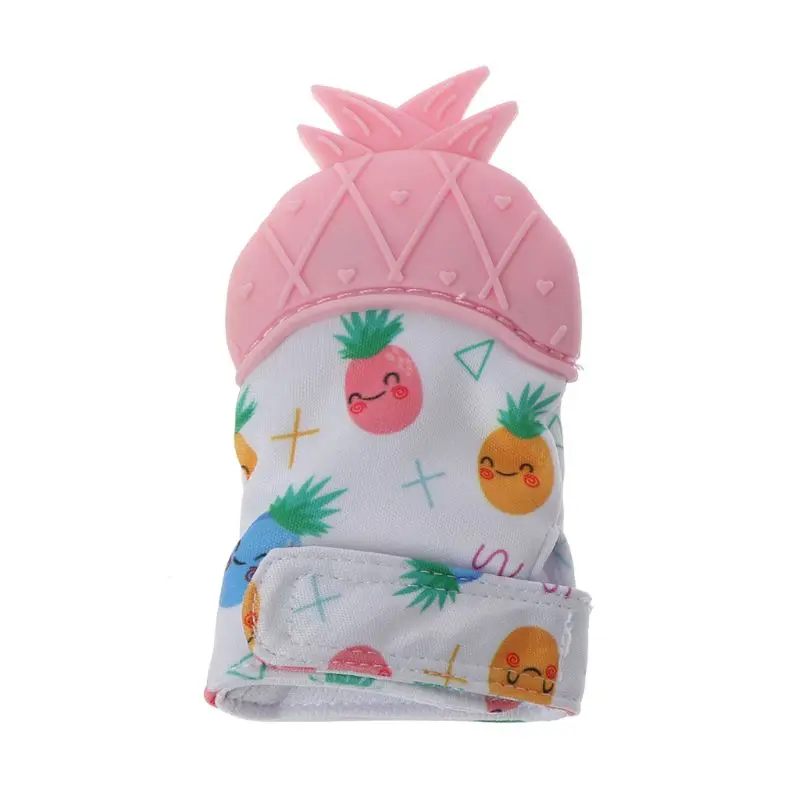 1 шт. ананас Форма при прорезывании зубов Pacifier перчатка жевательный