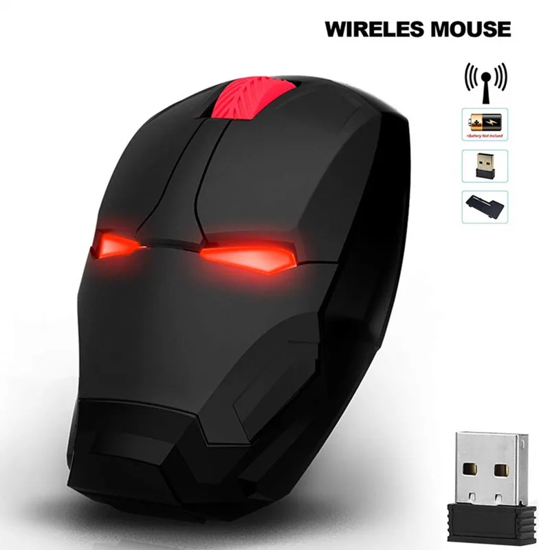 

Mouse Wireless Mouse Gaming Mouse Gamer Computer Mice Button Silent Click 800/1200/1600/2400DPI Adjustable computer