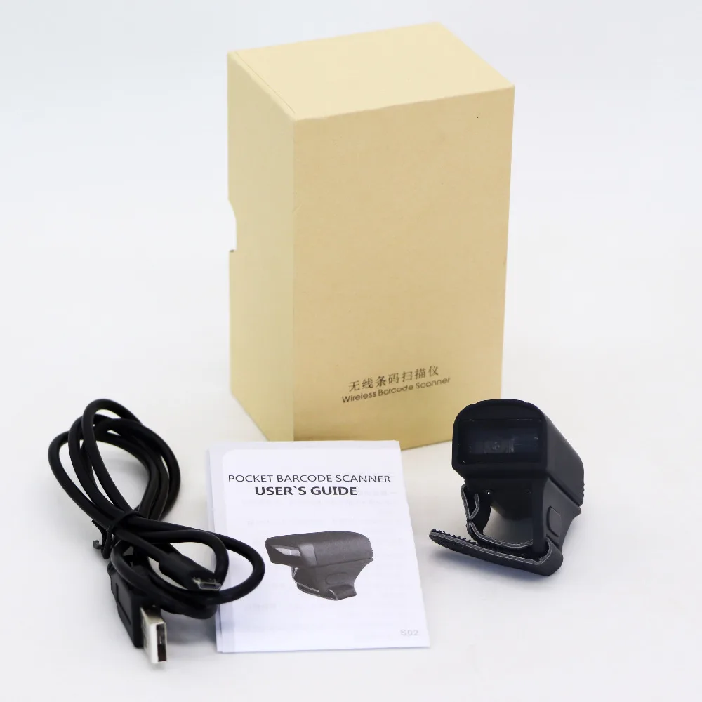 

Qunsuo Finger Ring 2D Wireless Barcode Scanner For Logistics Service