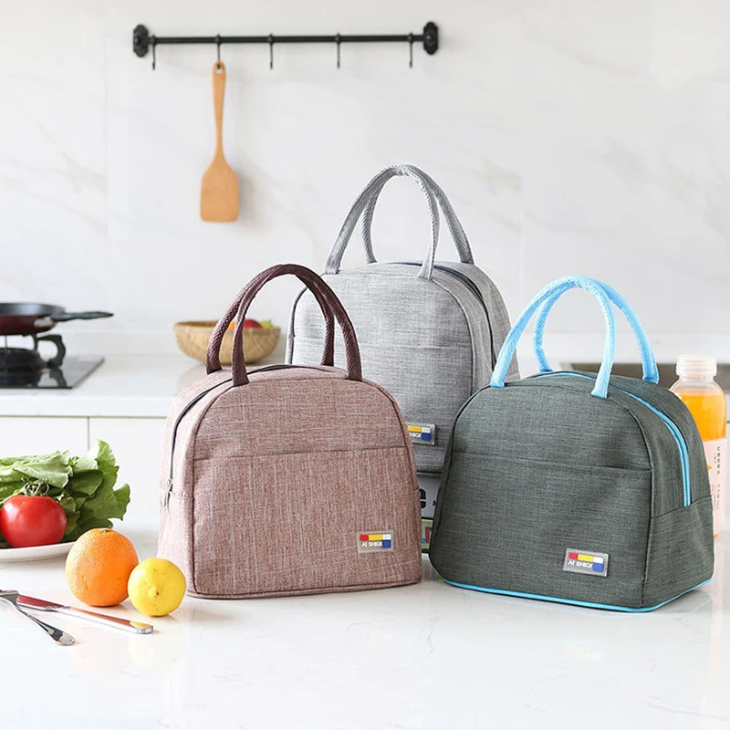 Посуда для пикника Портативный Ланч бокс Термоизолированный сумка тоут