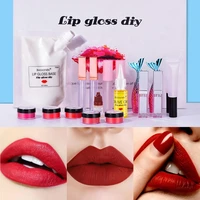 cost effective matte moisturizing plumping diy lip gloss making kit lip polish base tube safe handmade cosmetic makeup tool set