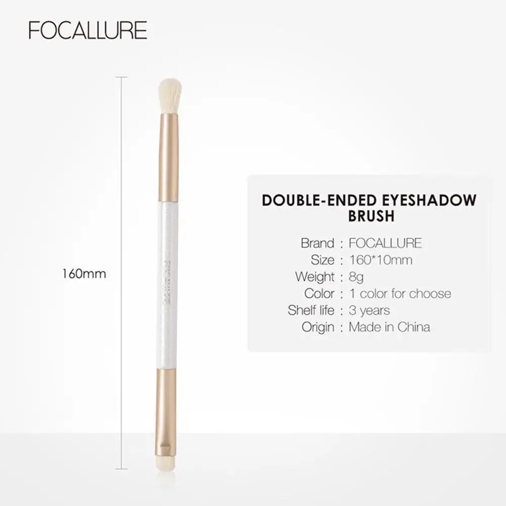 

5Pcs Double-Ended Soft Eyeshadow Brush Bristle Brush Makeup Blusher Easy Powder Make To New Tools 2021 Up Highlighter Brush E9S2