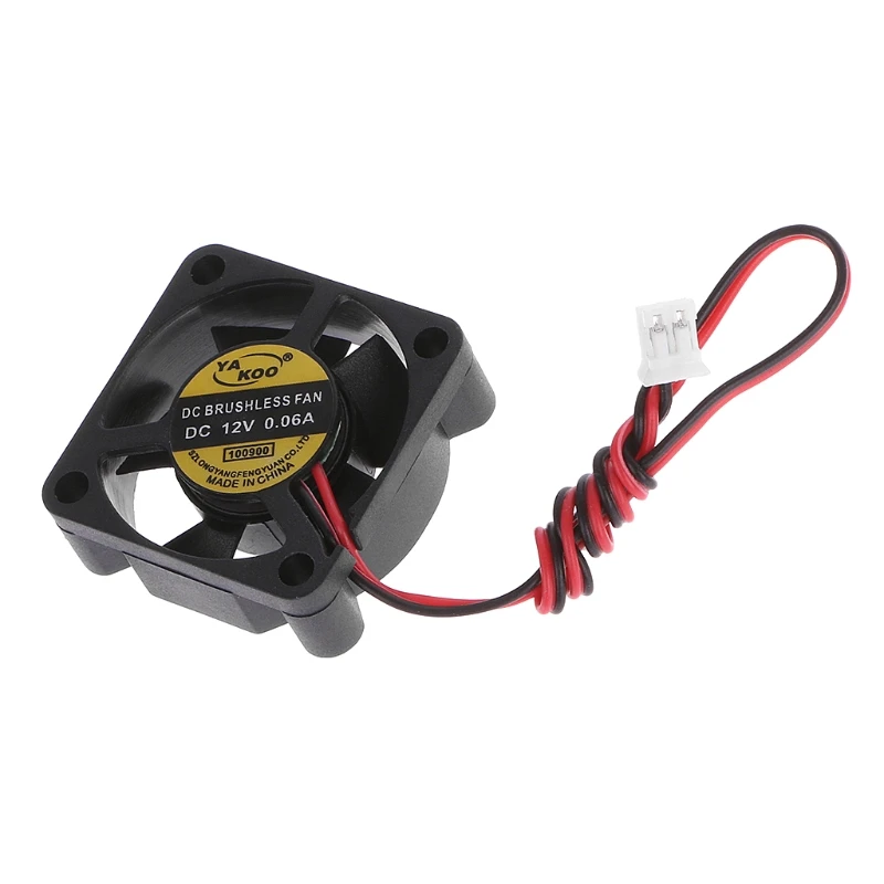 

DC 12V 0.13A 2-Pin 30x30x10mm PC Computer CPU System Brushless Cooling Fan 3010 95AD