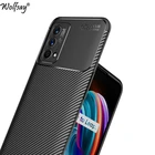 Чехол для Oppo Realme Q3 Pro Carnival, Силиконовый противоударный чехол из углеродного волокна для Realme Q3 Pro Carnival Edition, чехол 6,43