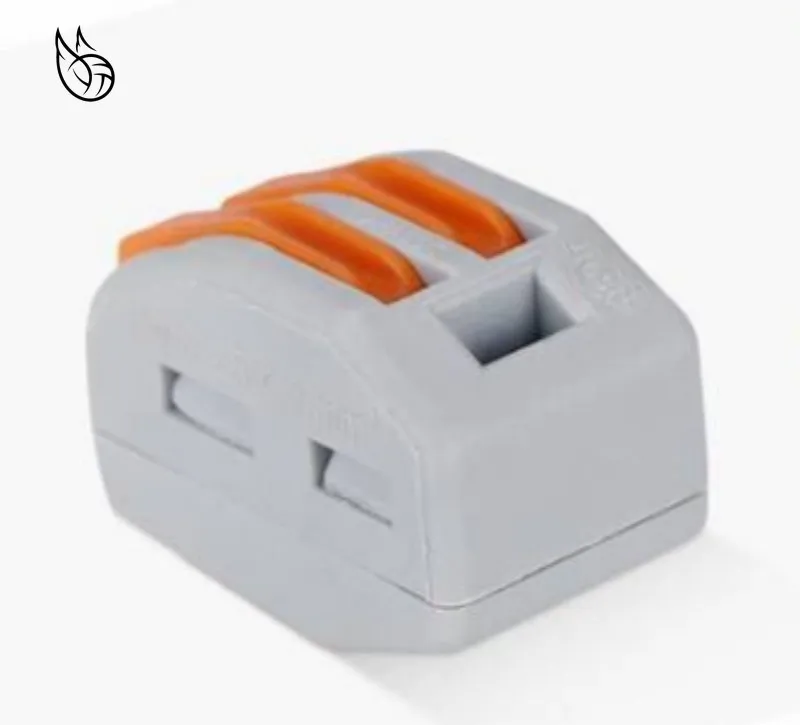 (50pcs/lot) 222-412 PCT-212 PCT212 Universal Compact Wire Wiring Connector 2 pin Conductor Terminal Block Lever 0.08-2.5mm2 |