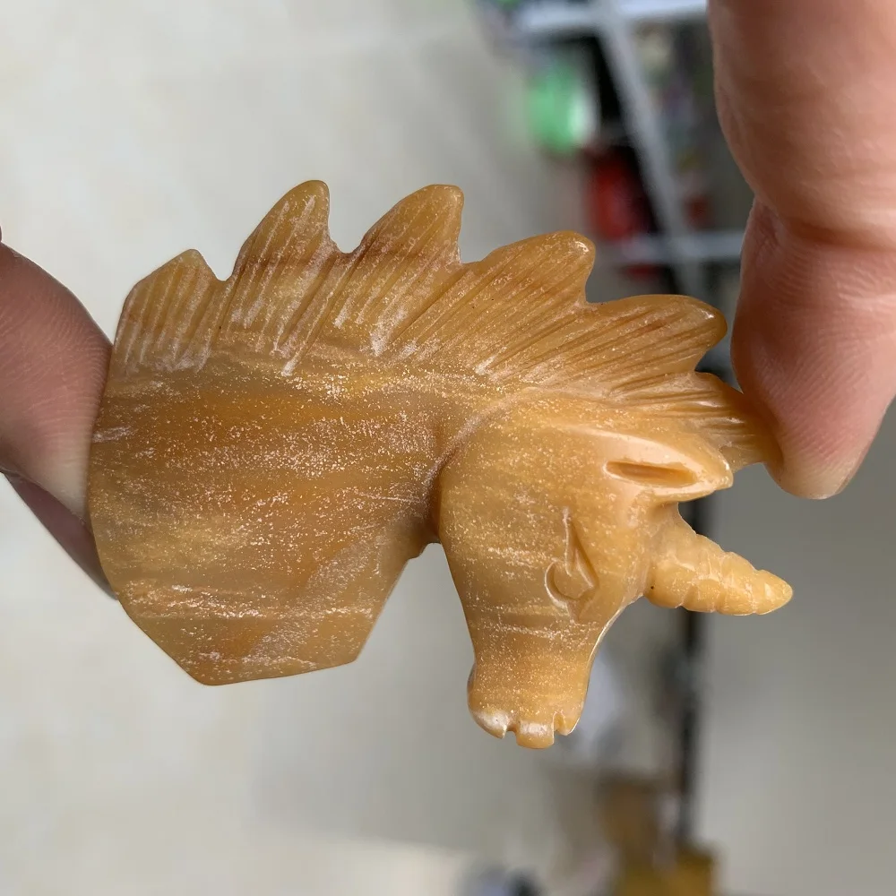Натуральный топаз морской волнистый камень CarvedUnicorn драгоценные камни лечебные