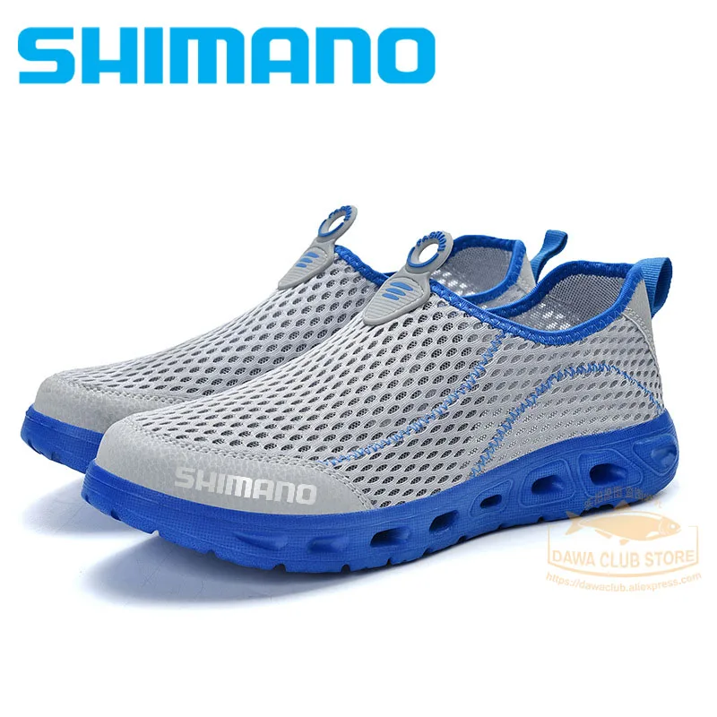 

Мужские кроссовки для рыбалки SHIMANO, дышащие Нескользящие Кроссовки больших размеров 39-48, для спорта на открытом воздухе, Путешествий, Походо...