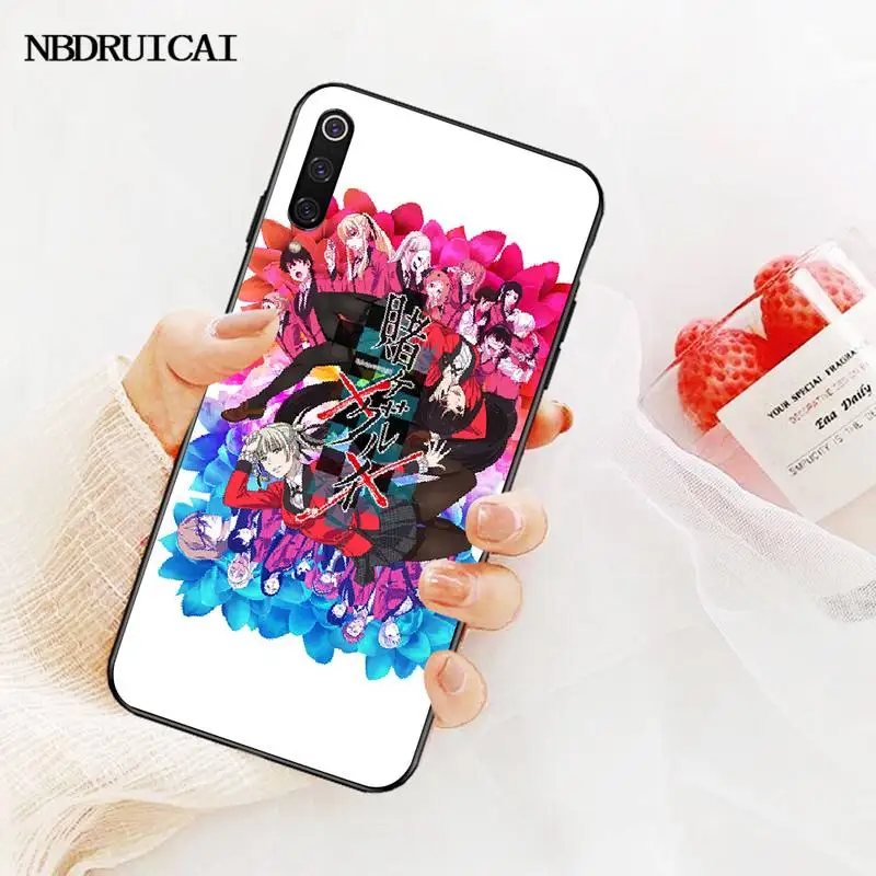 Японский аниме Kakegurui Jabami Yumeko резиновый чехол PENGHUWAN для телефона Redmi Note 8 8A 7 6 6A 5 5A 4 4X