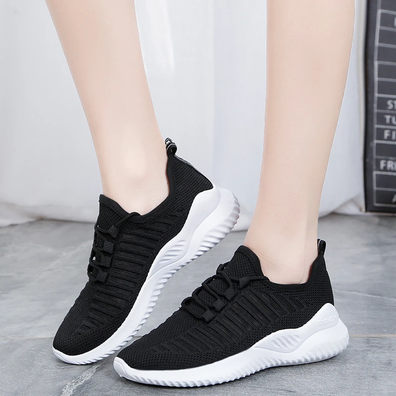 Женские нескользящие кроссовки летние дышащие для бега фитнеса путешествий |