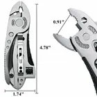 Многофункциональный инструмент, плоскогубцы, карманный нож, набор отверток, регулируемый гаечный ключ, гаечный ключ, ремонт, кемпинг, выживание на природе, многофункциональные мини-инструменты