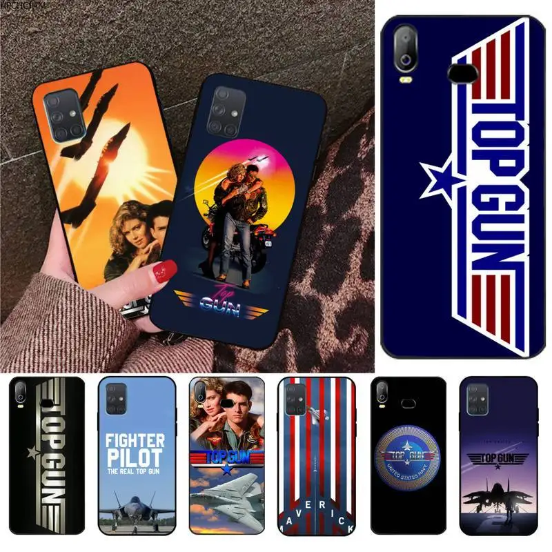 HPCHCJHM ТВ серии Топ пистолет плакат Чехлы для мобильного телефона из мягкого