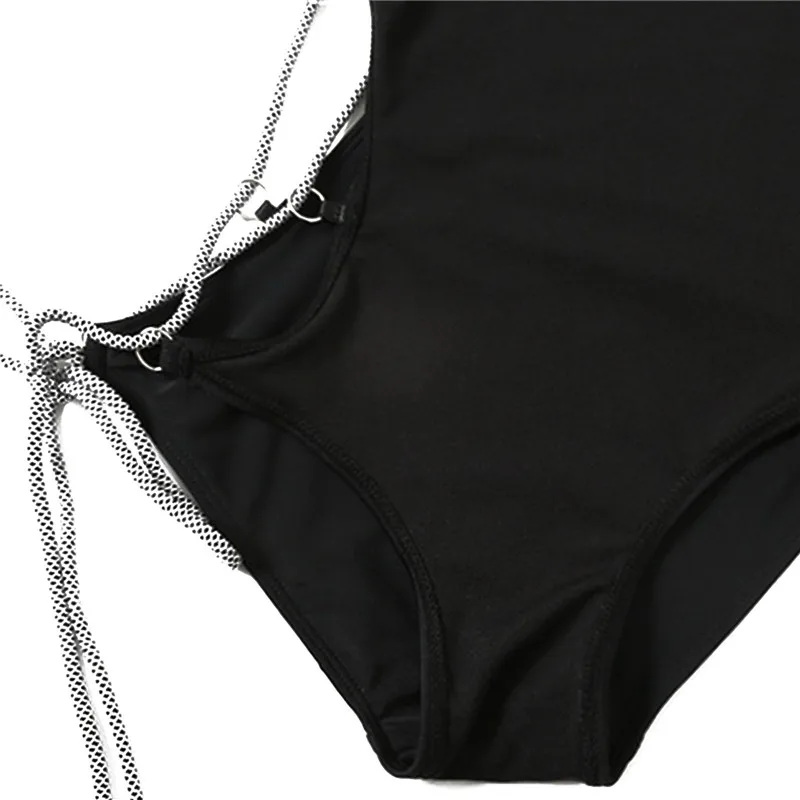 

Side Hollow Bandge Bikini 2021 Women's Swimsuit Female Swimwear Sexy Bikinis Set Bath Beach Swimming Wear for Woman Bathing Suit