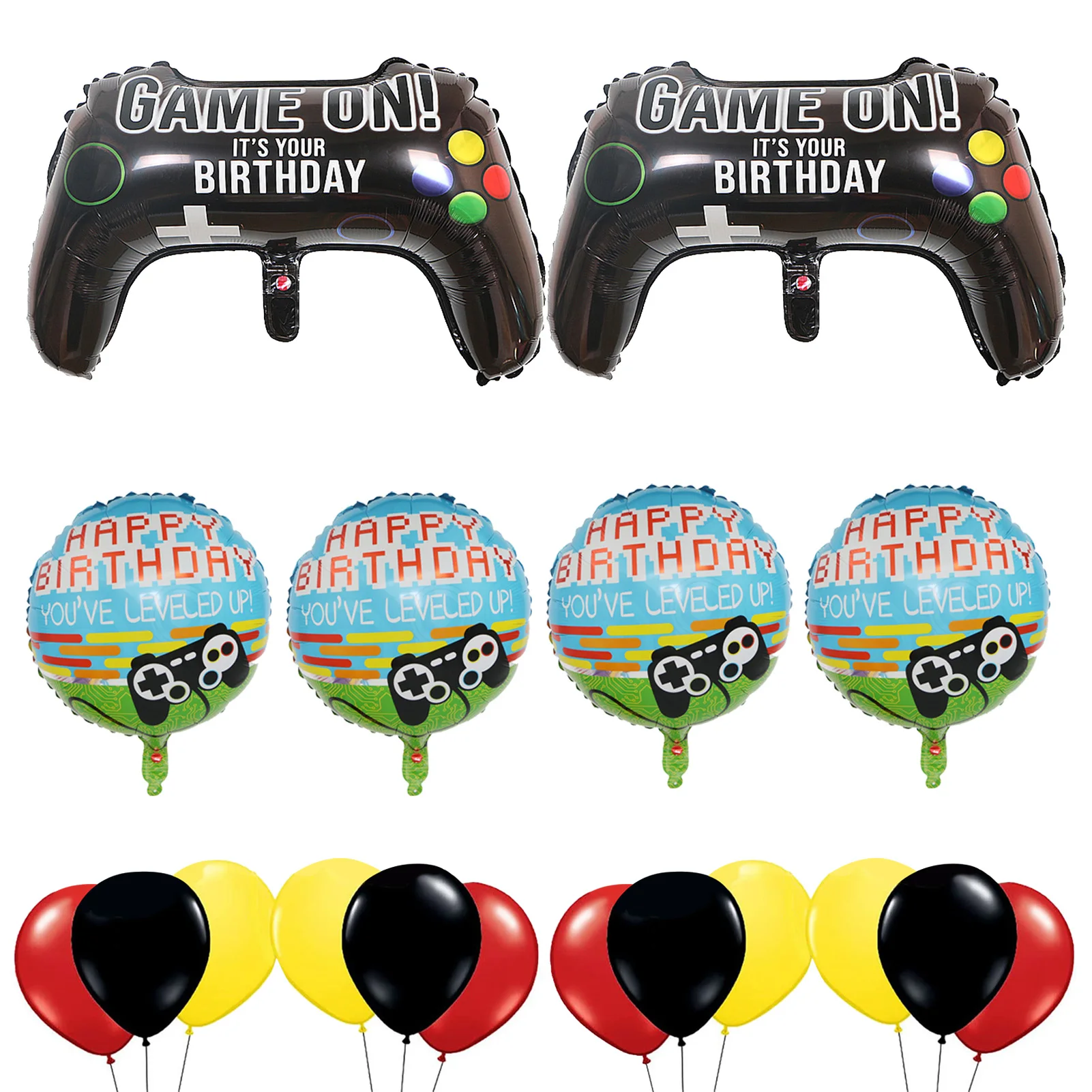 

Game Handle Balloon Set Video Game Party Balloons For Boys Decorations Themed Balloons For Kids Boys Birthday Party