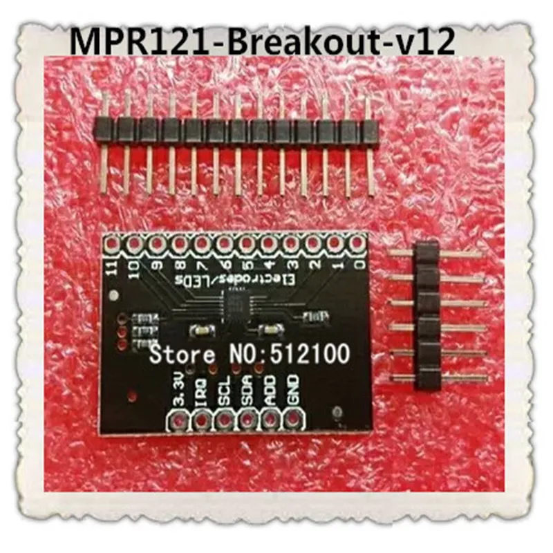 Бесплатная доставка 10 шт. MPR121 Breakout v12 емкостный сенсорный контроллер