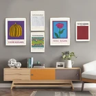 Yayoi Kusama художественное оформление выставочные плакаты и принты галерея настенные художественные картины музейный холст живопись для гостиной домашний декор