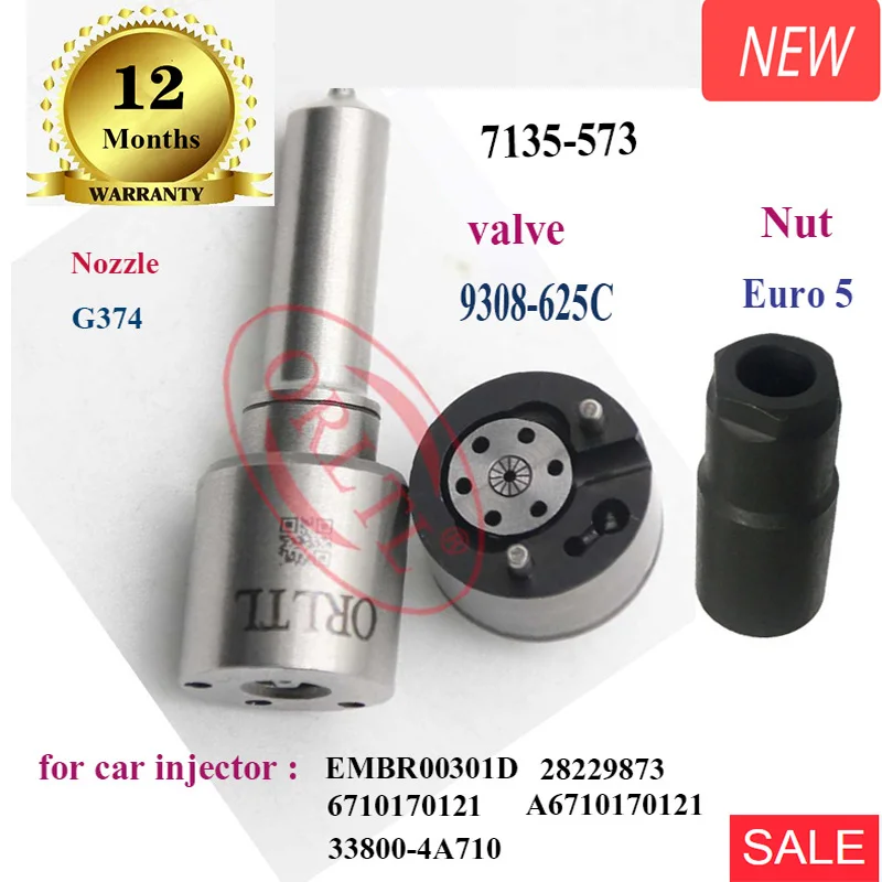 Ремонтные комплекты 7135-573 насадка H374 G374 клапан 9308-625C для Epson 28229873 6710170121 A6710170121