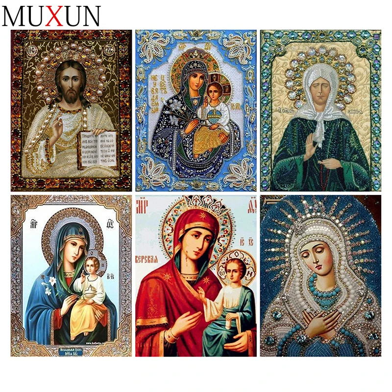 

MUXUN "сделай сам" 5D-мозаика с полными стразами