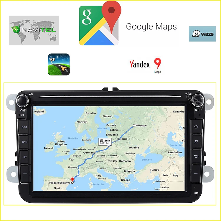 Android 9,0 Восьмиядерный автомобильный DVD видео Gps плеер для Фольксваген Джетта транспортер T5 EOS Touran Scirocco Фольксваген шаран, Фольксваген Бора головное устройство
