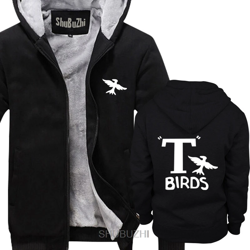 Толстовка мужская с капюшоном T-Birds-Men забавная толстовка одежда для Маскарадного