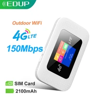 edup 4g wifi router mini router 3g 4g lte wireless portable pocket wi fi mobile hotspot car wi fi router with sim card slot