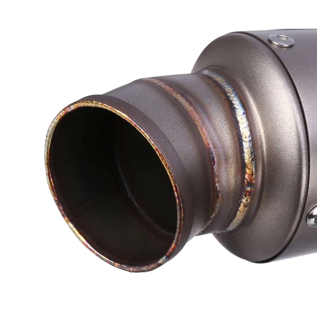 Универсальный глушитель выхлопной трубы из нержавеющей стали для скутера